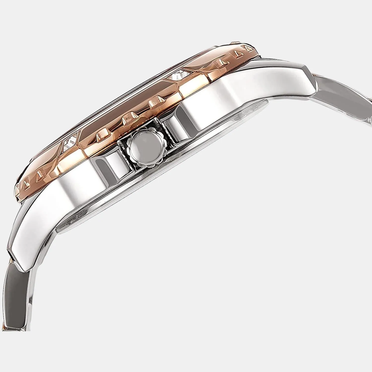 Women's Rose Gold Stainless Steel Chronograph Watch W0443L4