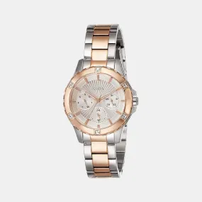 Women's Rose Gold Stainless Steel Chronograph Watch W0443L4