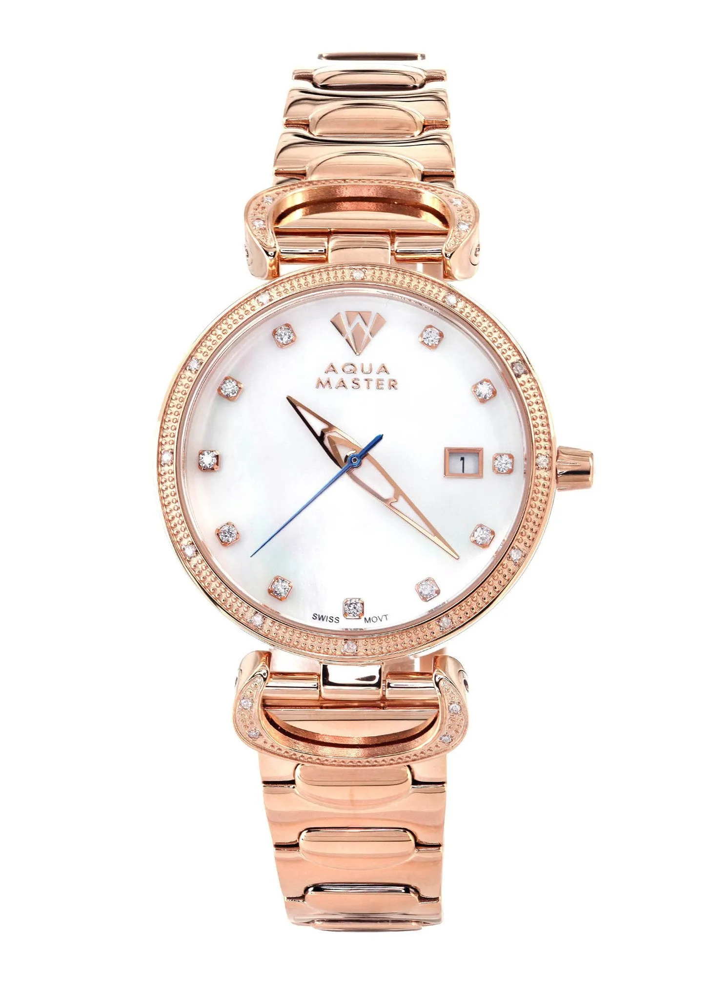 Womens Rose Gold Tone Diamond Watch | Appx 0.3 Carats