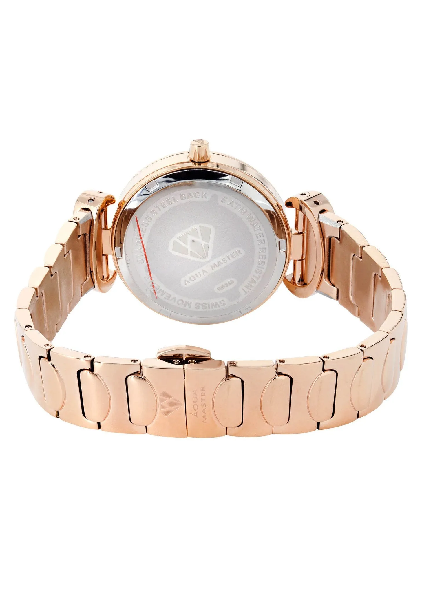 Womens Rose Gold Tone Diamond Watch | Appx 0.3 Carats
