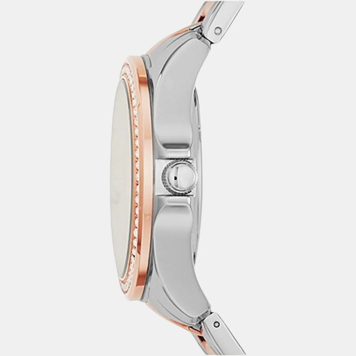 Women's Silver Stainless Steel Chronograph Watch BQ3420