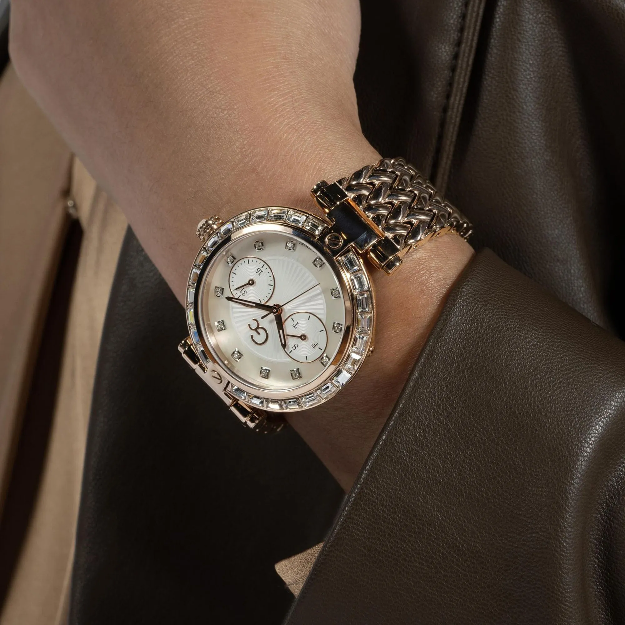 Women's White Multi-Function Stainless Steel Watch Z21009L1MF