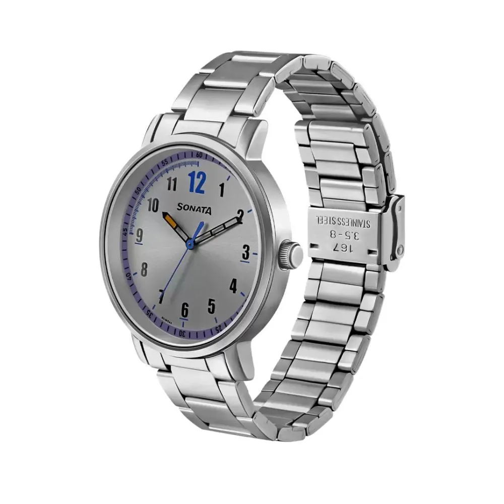 WW2241 Sonata Slim Chain Watch 7142SM04