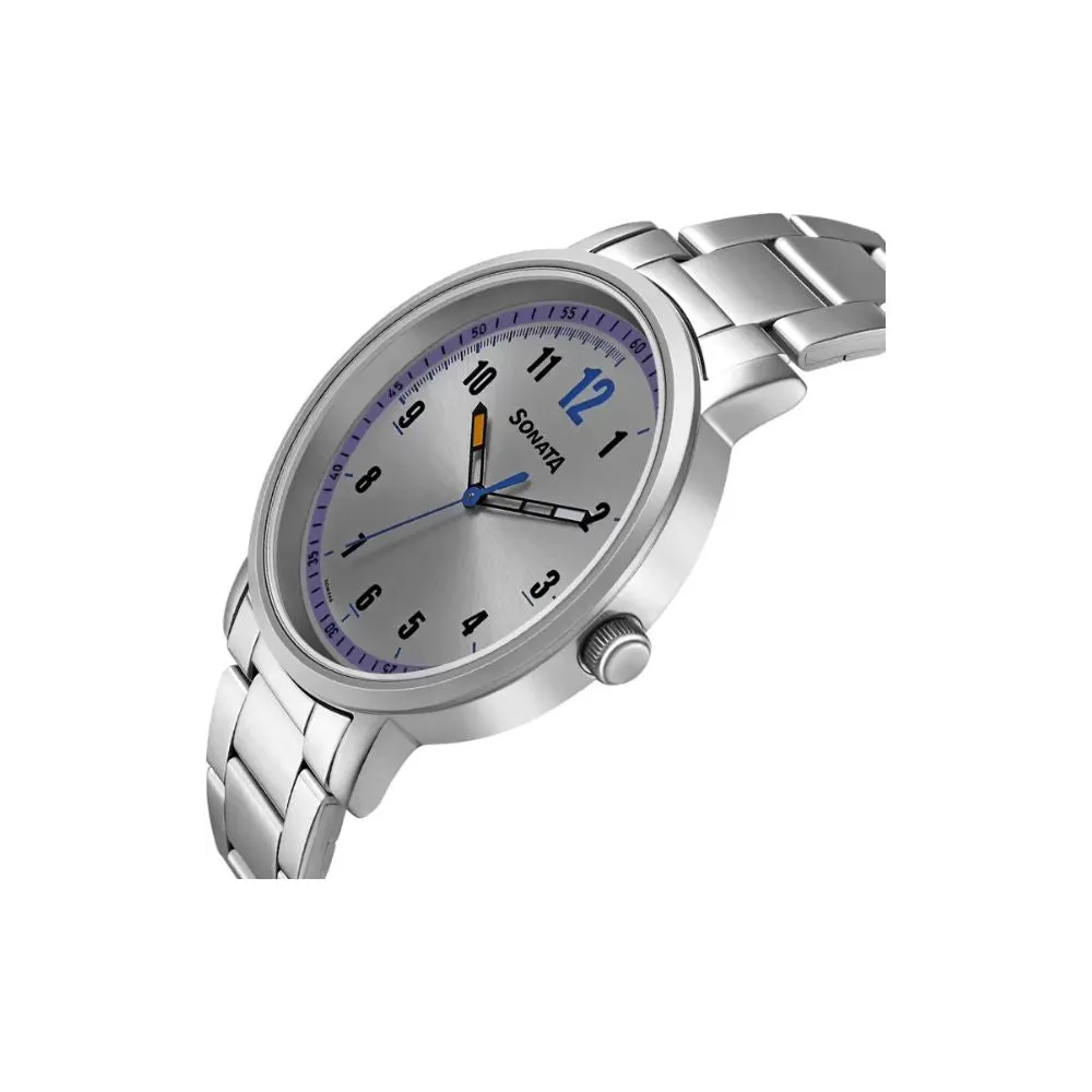WW2241 Sonata Slim Chain Watch 7142SM04