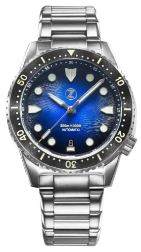 Zelos Mako Diver Midnight Blue