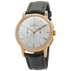 Zenith Pilot Elite Chronograph 18.2270.4069 Silver Dial Automatic Men's Watch