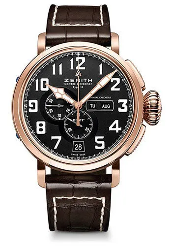 Zenith - Pilot Montre D'Aeronef Type 20 Annual Calendar Watch 87.2430.4054/21.C721